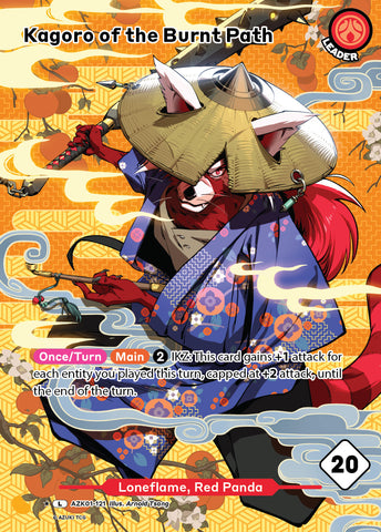 Kagoro of the Burnt Path (AZK 121) (Alternate Art) [Gates Awakened]
