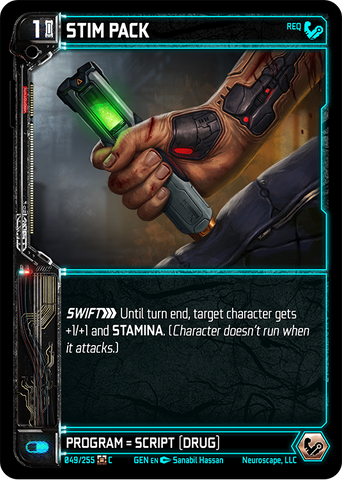 Stim Pack (49/255) [Genesis Kickstarter]