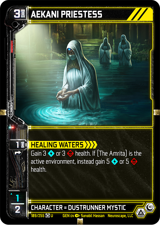 Aekani Priestess (109/255) [Genesis Kickstarter]