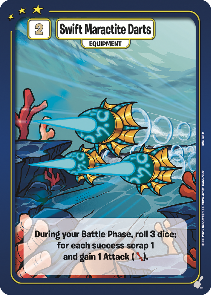 Swift Maractite Darts [Curse of Maraqua]