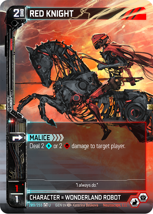 Red Knight (209/255) (Full Art) [Genesis Unlimited]