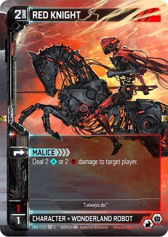 Red Knight (209/255) (Full Art) [Genesis Unlimited]