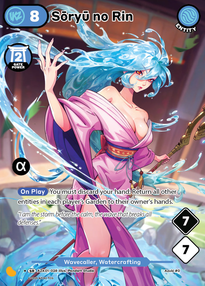 Soryu no Rin (AZK 028) (Alternate Art) [Gates Awakened - Alpha]