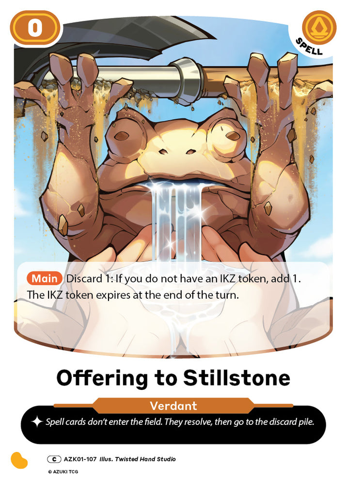 Offering to Stillstone (AZK 107) [Gates Awakened]