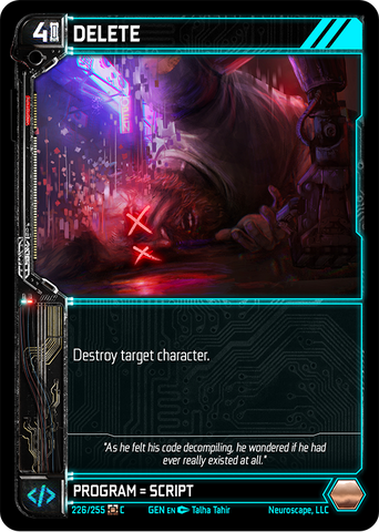 Delete (226/255) [Genesis Kickstarter]