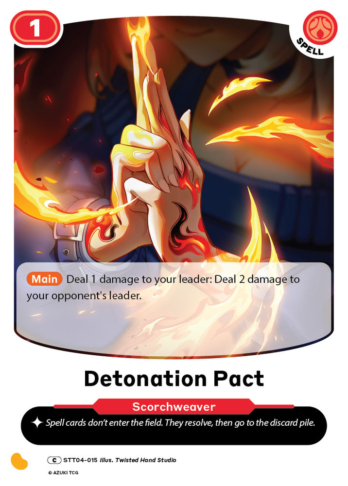 Detonation Pact (STT 015) [Starter Deck 4]