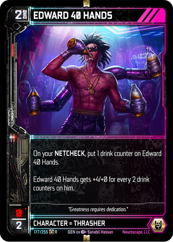 Edward 40 Hands (177/255) [Genesis Unlimited]