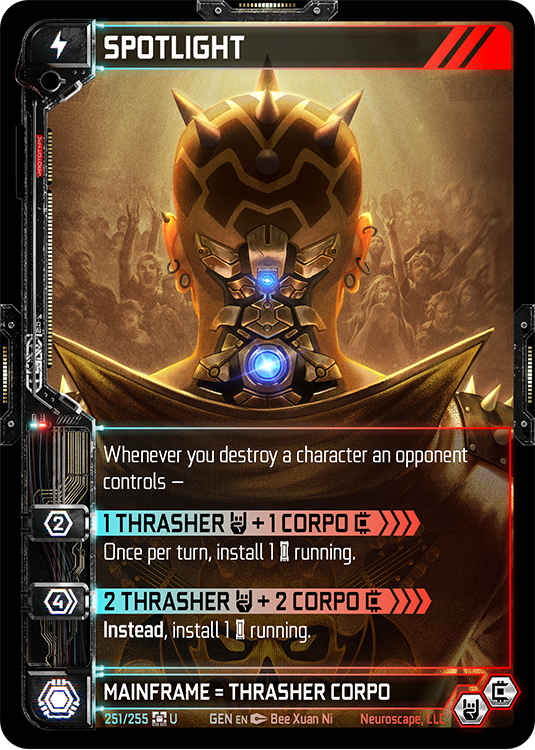 Spotlight (251/255) (Full Art) [Genesis Unlimited]