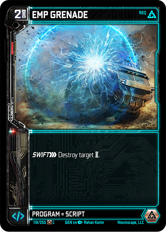 Emp Grenade (119/255) [Genesis Unlimited]
