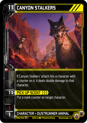 Canyon Stalkers (99/255) [Genesis Unlimited]