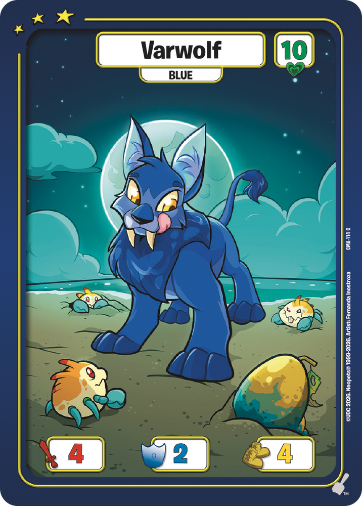Varwolf (Blue) [Curse of Maraqua]