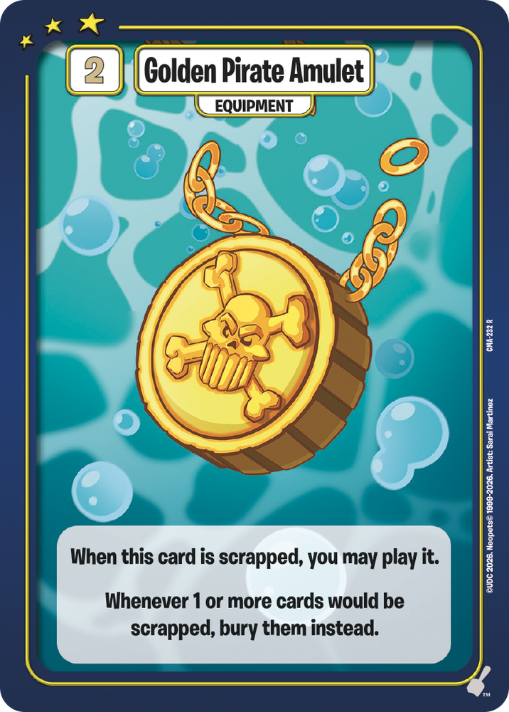 Golden Pirate Amulet [Curse of Maraqua]