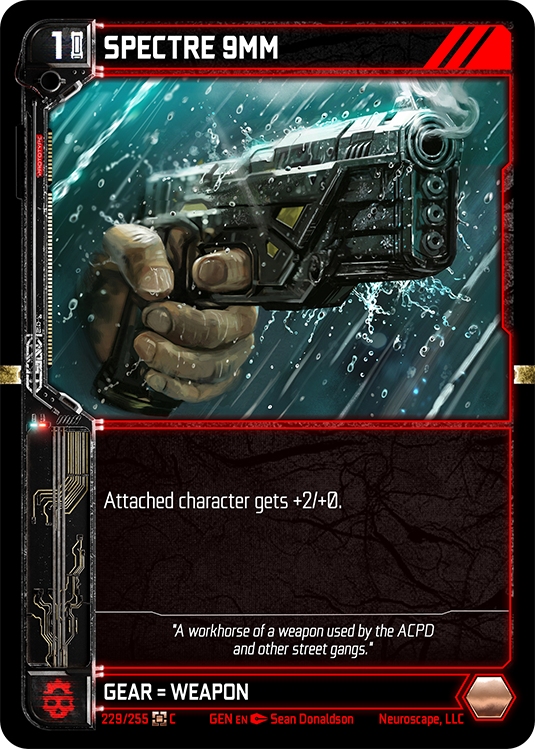 Spectre 9MM (229/255) [Genesis Kickstarter]