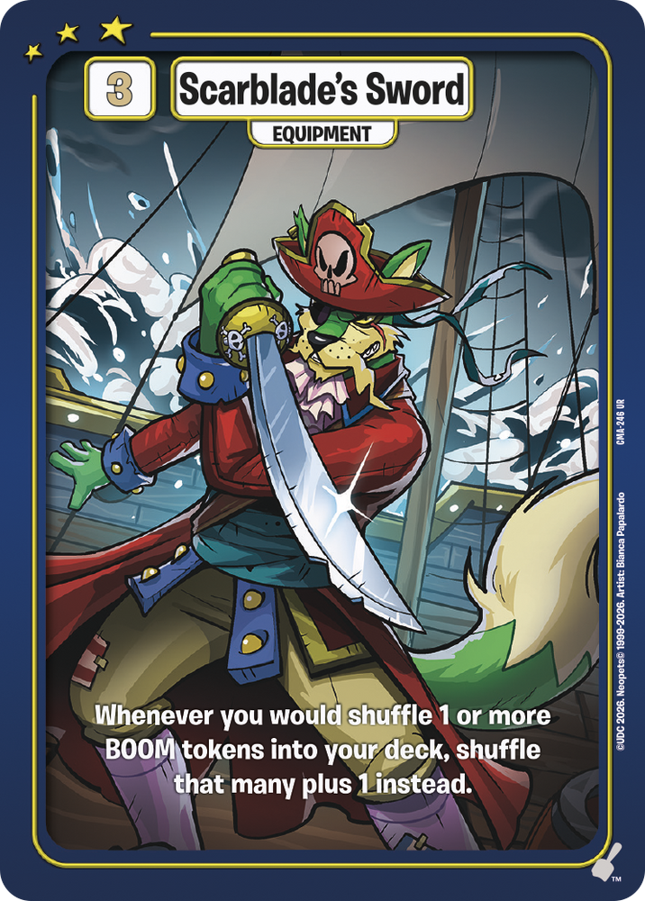 Scarblade's Sword [Curse of Maraqua]