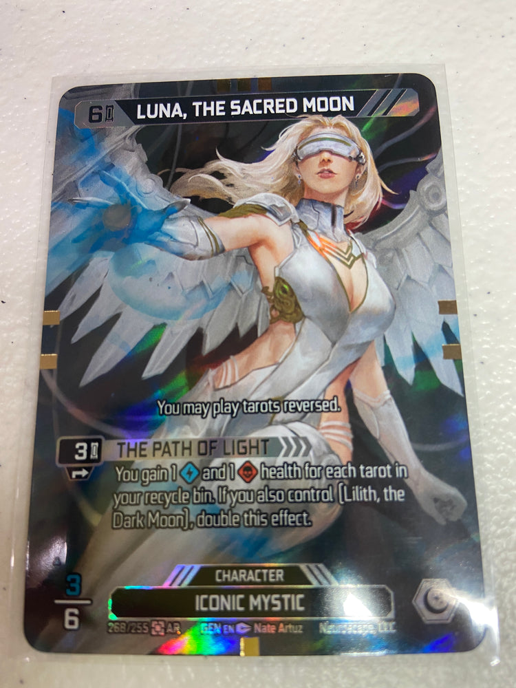Luna, the Sacred Moon (268/255) (Full Art) (Art Rare) [Genesis Kickstarter]