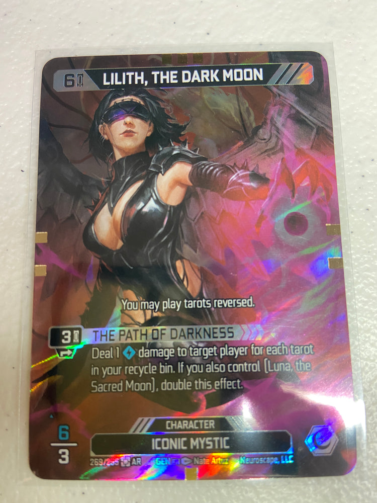 Lilith, the Dark Moon (269/255) (Full Art) (Art Rare) [Genesis Kickstarter]