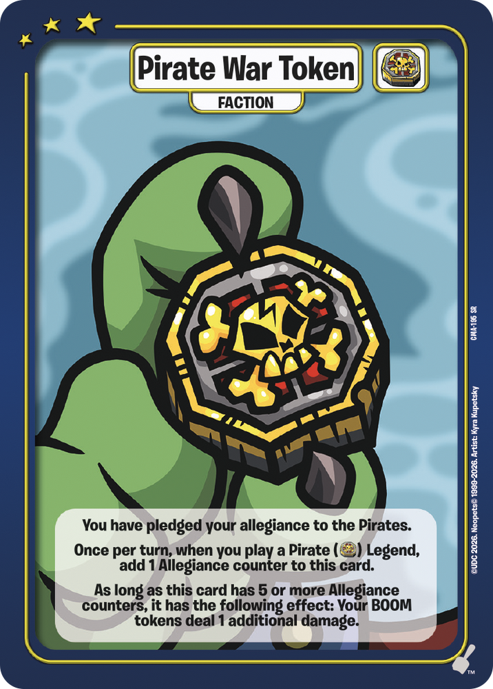 Pirate War Token [Curse of Maraqua]