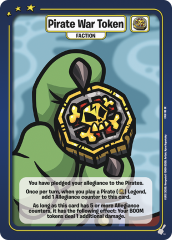 Pirate War Token [Curse of Maraqua]