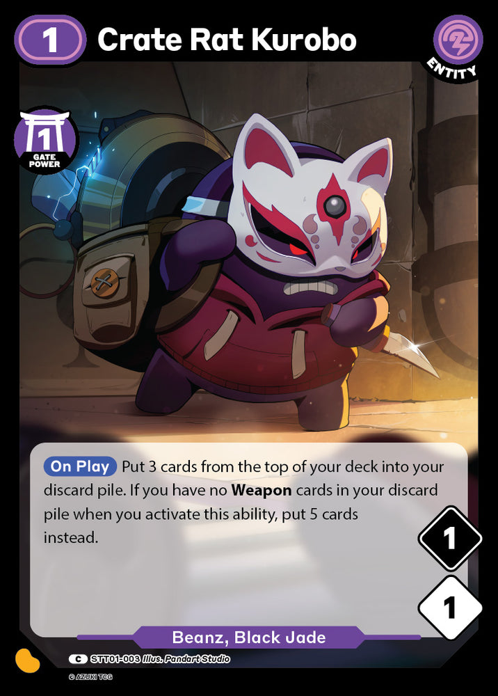 Crate Rat Kurobo (STT 003) [Starter Deck 1]