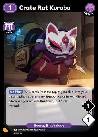 Crate Rat Kurobo (STT 003) [Starter Deck 1]