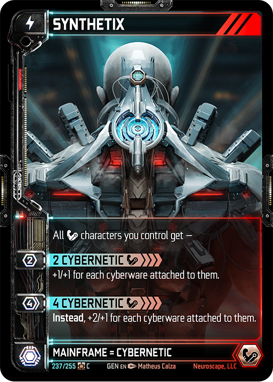 Synthetix (237/255) (Full Art) [Genesis Kickstarter]