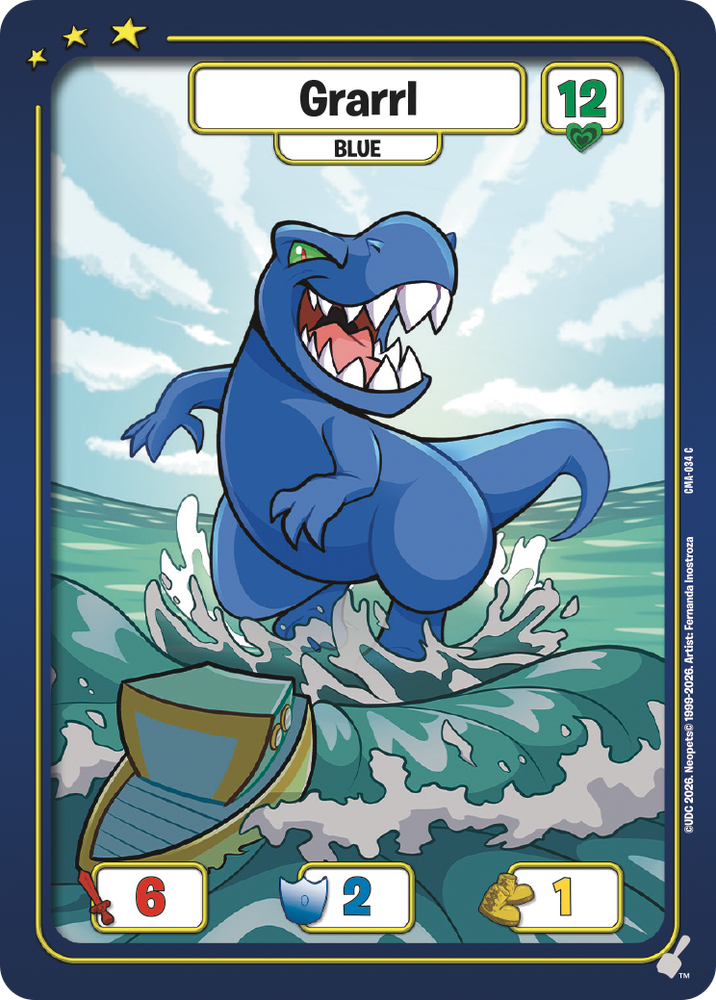 Grarrl (Blue) [Curse of Maraqua]