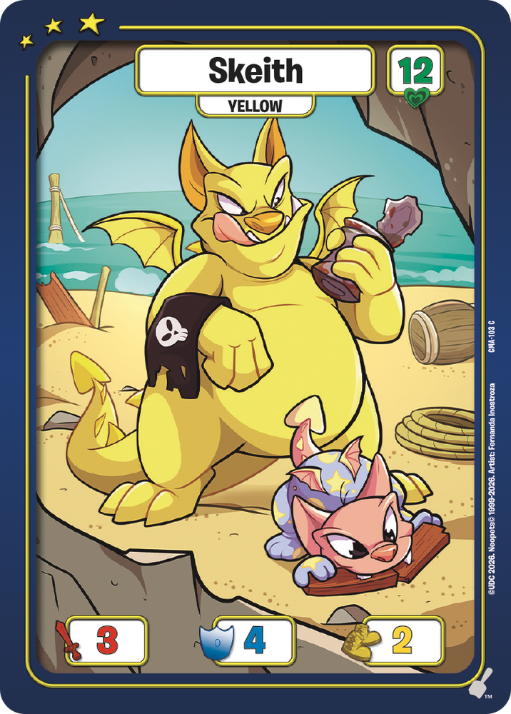 Skeith (Yellow) [Curse of Maraqua]