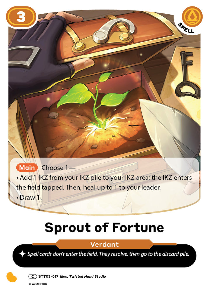 Sprout of Fortune (STT 017) [Starter Deck 3]