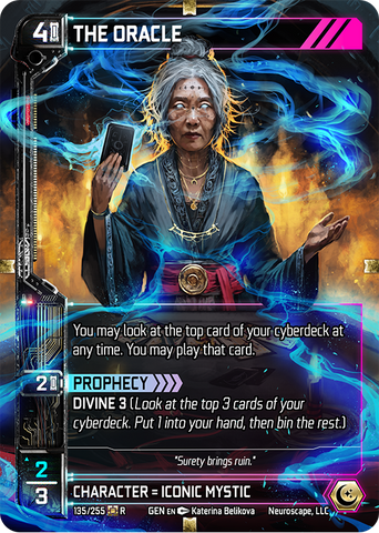 The Oracle (135/255) (Full Art) [Genesis Kickstarter]