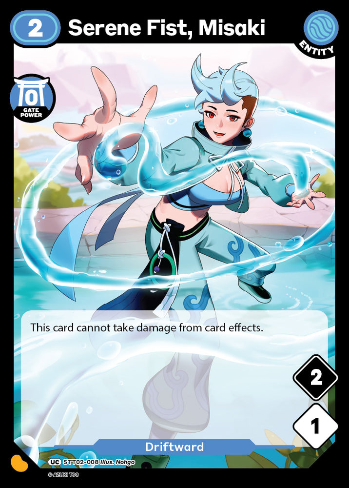 Serene Fist, Misaki (STT 008) [Starter Deck 2]