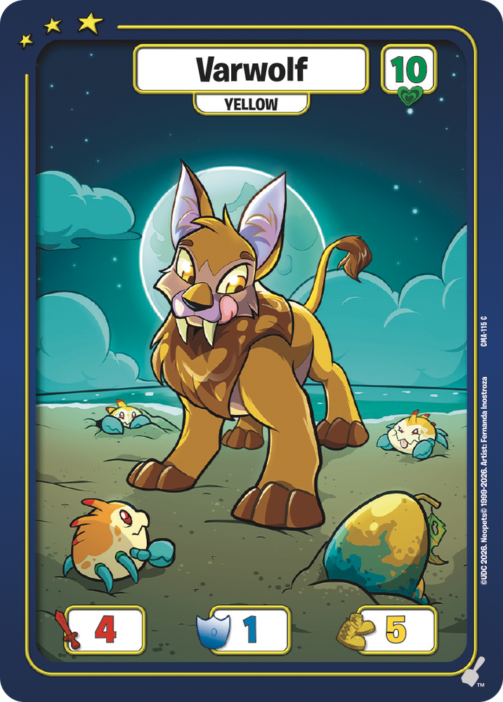 Varwolf (Yellow) [Curse of Maraqua]