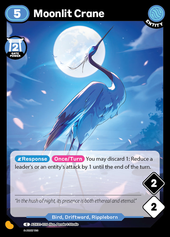 Moonlit Crane (AZK 026) [Gates Awakened - Alpha]