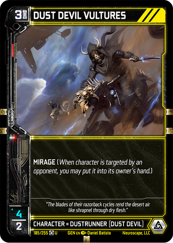 Dust Devil Vultures (105/255) [Genesis Kickstarter]