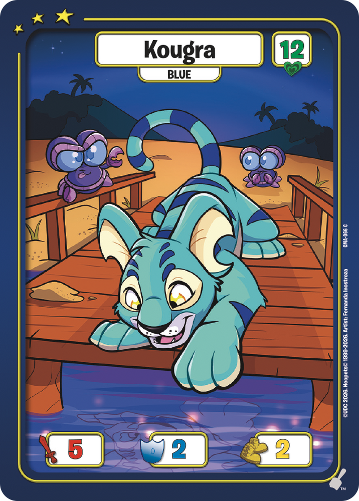 Kougra (Blue) [Curse of Maraqua]