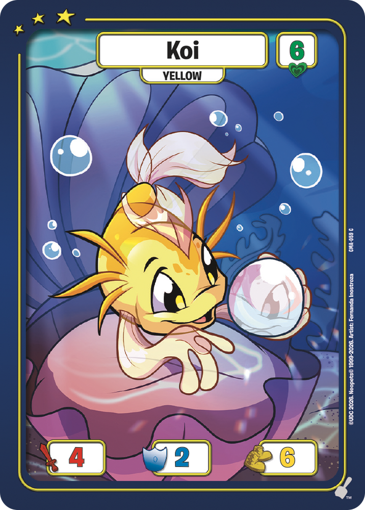 Koi (Yellow) [Curse of Maraqua]