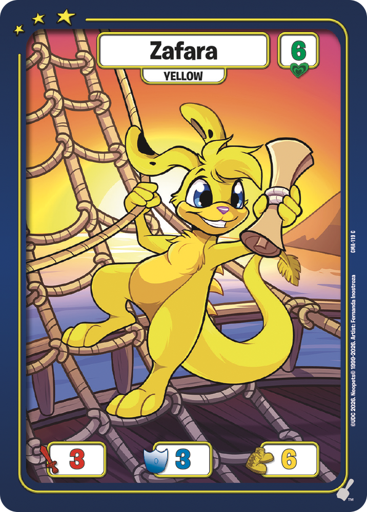 Zafara (Yellow) [Curse of Maraqua]