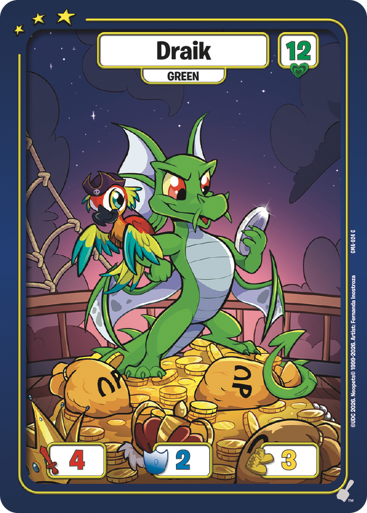 Draik (Green) [Curse of Maraqua]