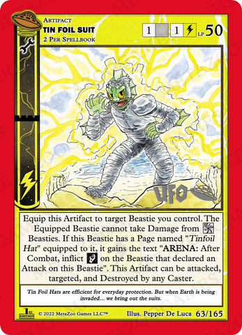Tin Foil Suit [Cryptid Nation: UFO First Edition Spoiler Pack]