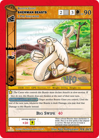 Sherman Beasts [Cryptid Nation: UFO First Edition Spoiler Pack]