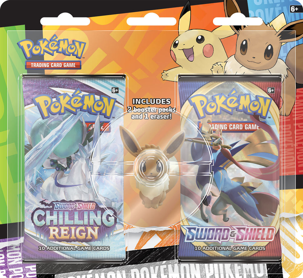 Back to School Eraser Blister (Eevee)