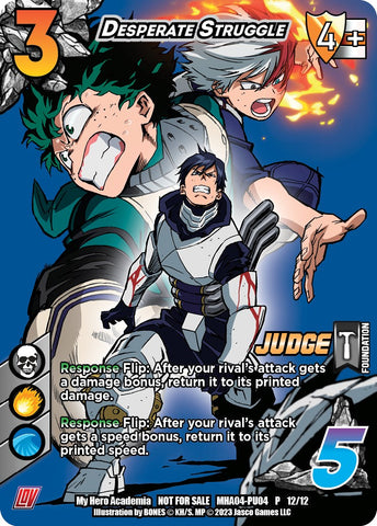 Desperate Struggle (Judge) [League of Villains Unlimited]