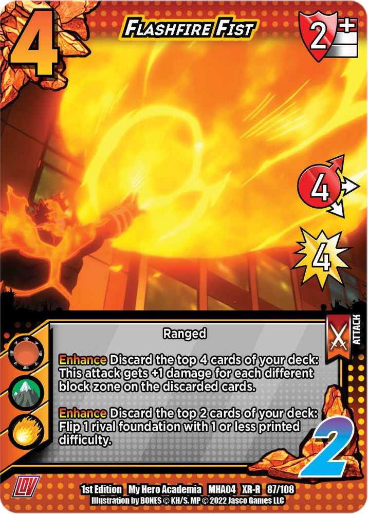 Flashfire Fist (XR) [League of Villains]