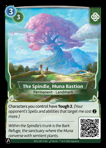 The Spindle, Muna Bastion (BTG-120-C) (PHYSICAL)