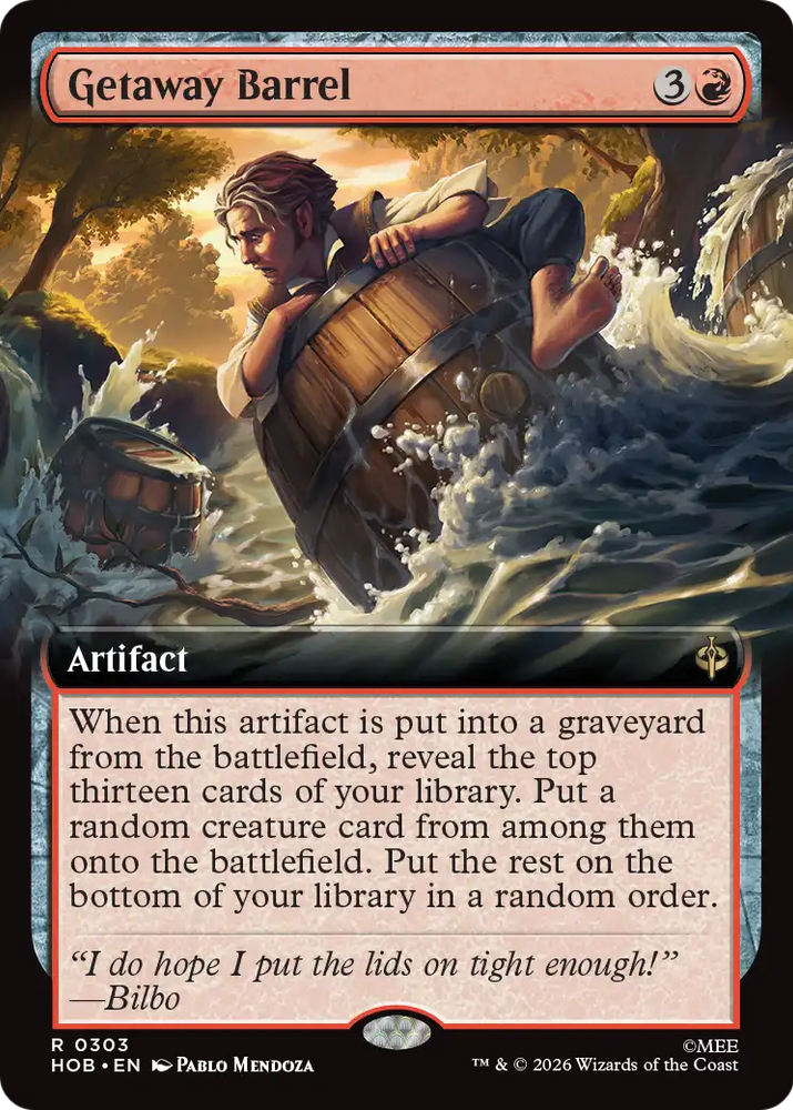 Getaway Barrel (Extended Art) [The Hobbit]