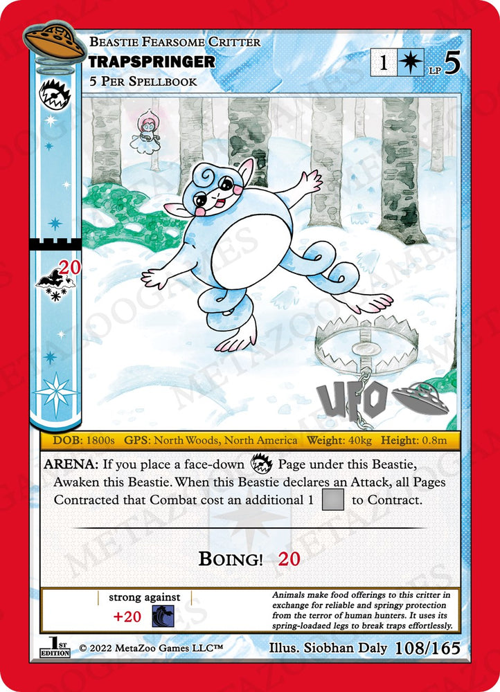 Trapspringer [Cryptid Nation: UFO First Edition Spoiler Pack]