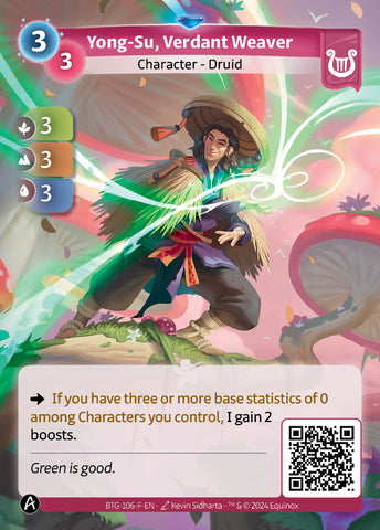 Yong-Su, Verdant Weaver (BTG-106-F) (PHYSICAL)