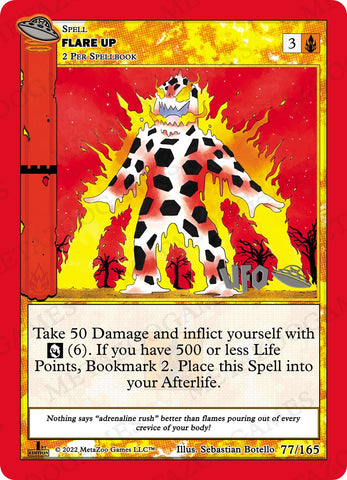 Flare Up [Cryptid Nation: UFO First Edition Spoiler Pack]
