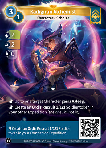 Kadigiran Alchemist (BTG-160-U-5437) (PHYSICAL) (UNIQUE)