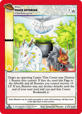 Peace Offering [Cryptid Nation: UFO First Edition Spoiler Pack]