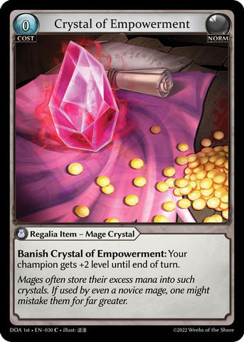 Crystal of Empowerment (030) [Dawn of Ashes: 1st Edition]